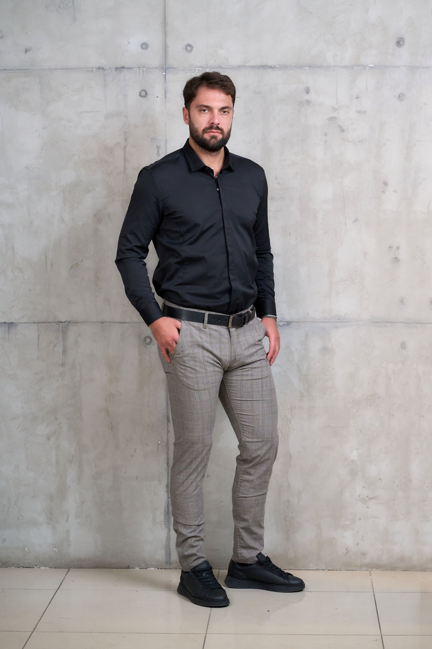 Muške keper pantalone K095